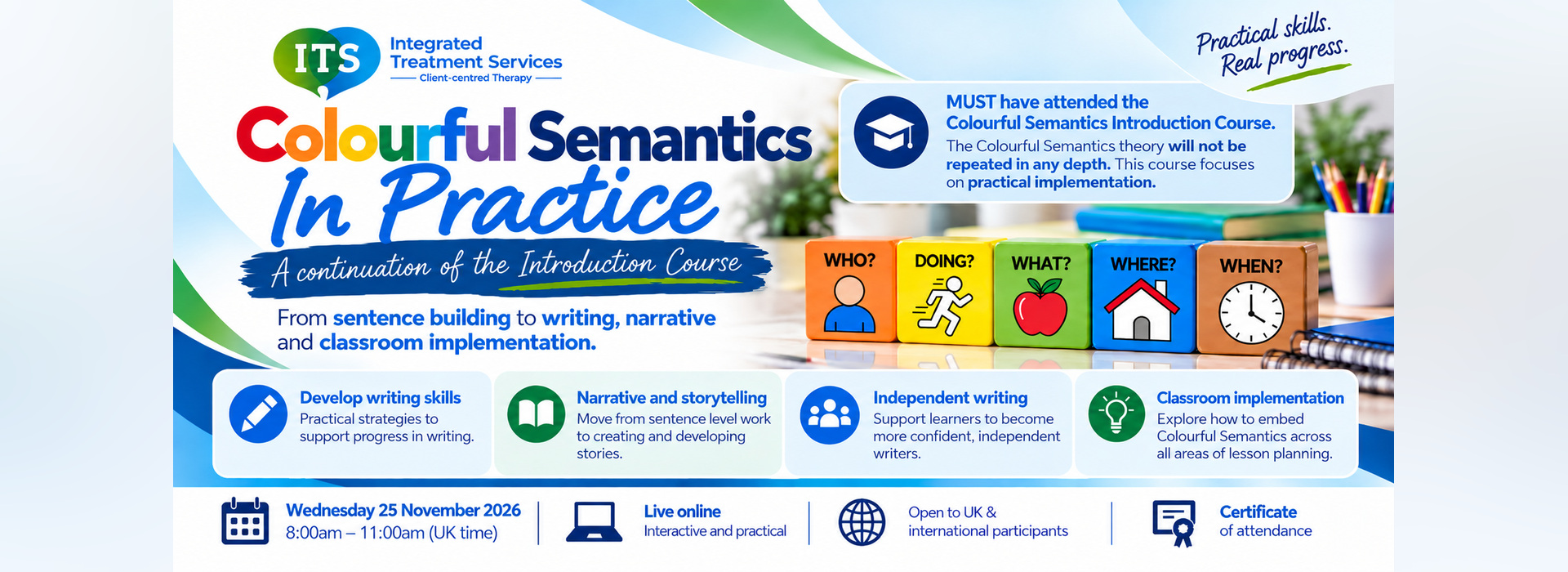 colourful semantics in practice event online
