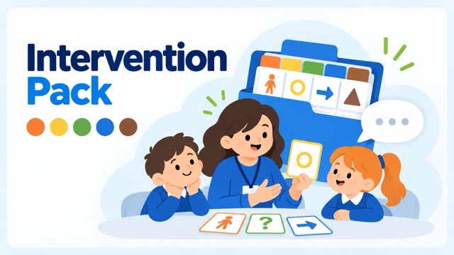 Colourful Semantics Intervention Pack for targeted speech language and communication support