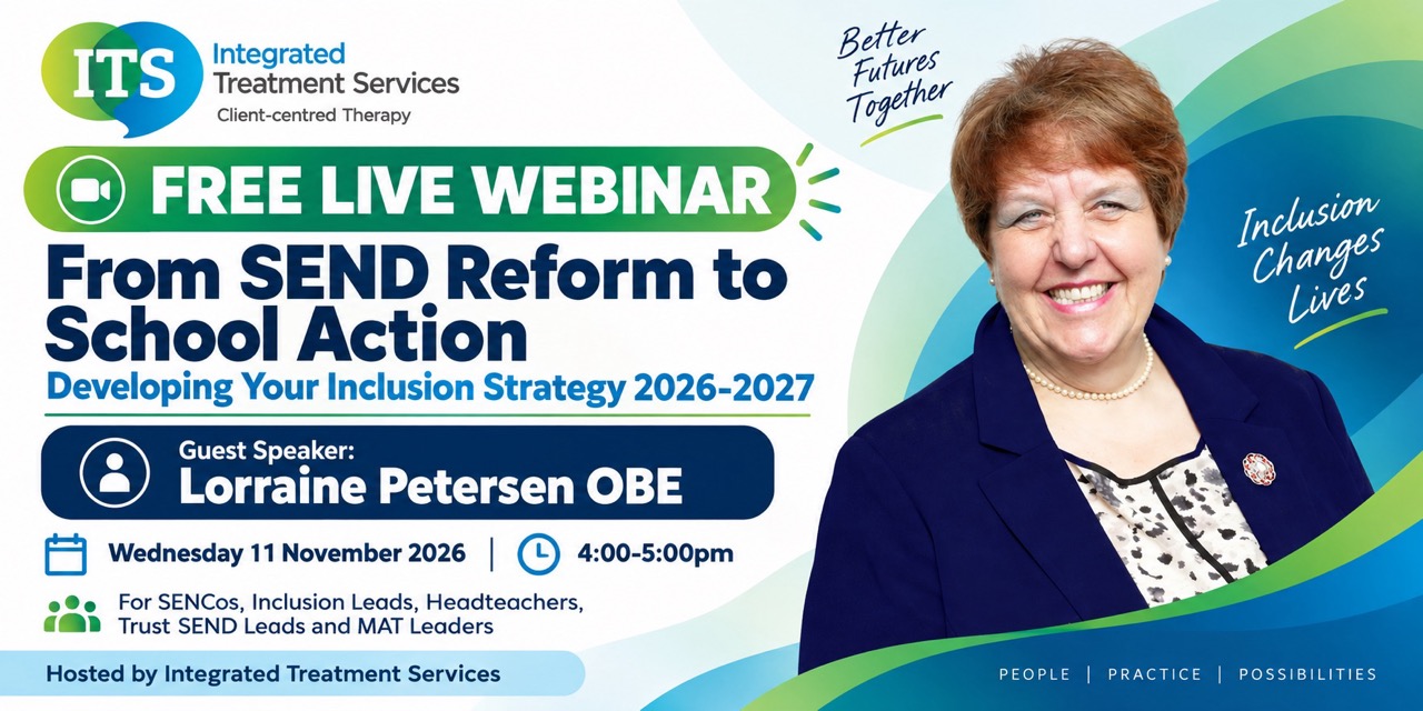 Free live webinar with Lorraine Petersen OBE on SEND reform, inclusion strategy and school action for SENCOs and school leaders